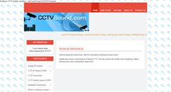 Desktop Screenshot of cctvsound.com